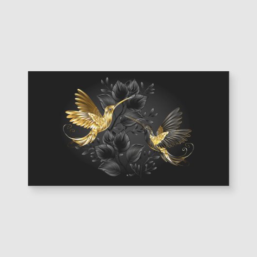 Black and Gold Hummingbird (Front)