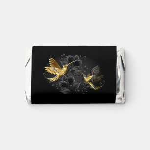 Black and Gold Hummingbird Hershey's Miniatures