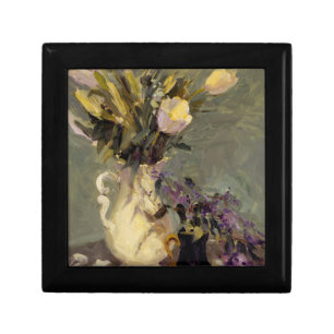 Black and Gold Jewelry Box