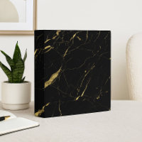 Black and Gold Marble Designer