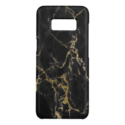 Black and Gold Marble Elegant Modern Print Case-Mate Samsung Galaxy S8 Case