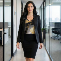 Black and Gold Marble