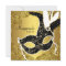 Black and Gold Mask Masquerade Party