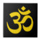 Black and Gold Om Symbol