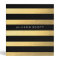 Black And Gold Personalized Binder