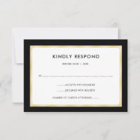 Black and Gold | RSVP