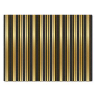 Black And Gold Stripe 
