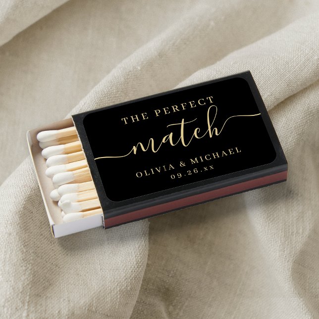 Black and gold the perfect match wedding favors  (Black and gold the perfect match wedding favors)