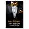 Black and Gold Tuxedo Birthday Event