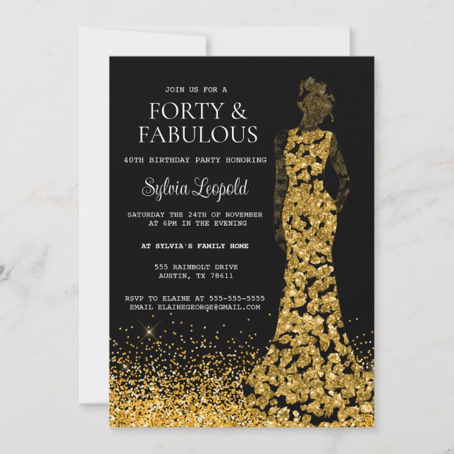 black and gold birthday dress Girls Black Prom Dresses Children's Birthday Dresses Girls Pageant Dresses main image 1