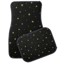 Black and golden yellow stars 