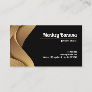 Black And Good Custom Elegant minimalist Business Card
