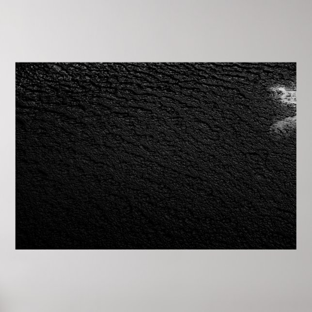 Black and gray area rug poster (Front)