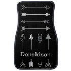 Black and Gray Arrow Design