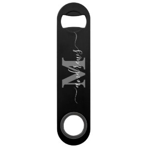 Black and gray camo Custom and Name signature Bar Key
