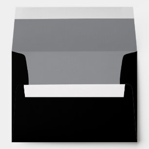 Black and gray envelope
