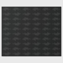 Black and Gray Ghost Fish