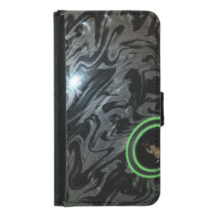 Black And Gray Lawn Bowl, Samsung Galaxy S5 Wallet Case