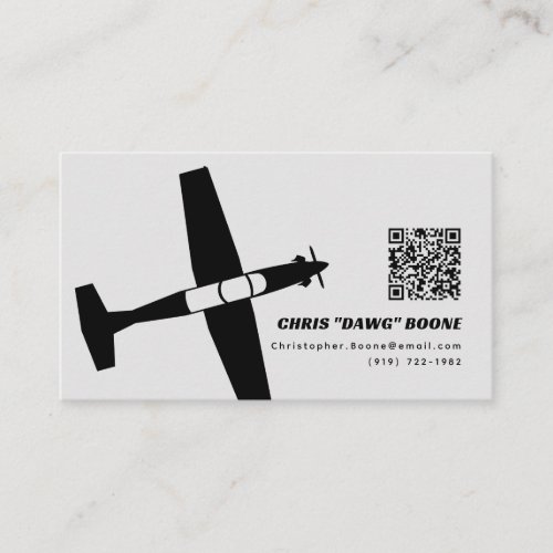 Black and Gray Modern T_6 UPT Business Card