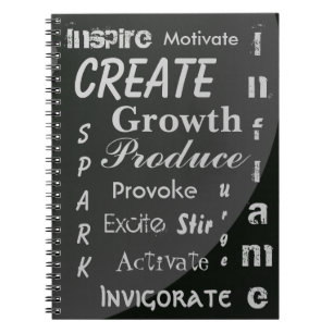 Black and Gray Notebook