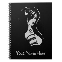 Black and Gray Pirate Girl