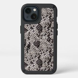 Black and Gray Snake Skin Design Speck iPhone 13 Case