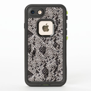 Black and Gray Snake Skin