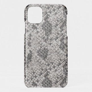 Black and Gray Snake Skin Uncommon iPhone Case