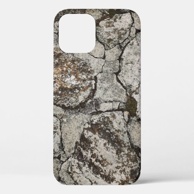 Black and gray stone fragment Case-Mate iPhone case (Back)