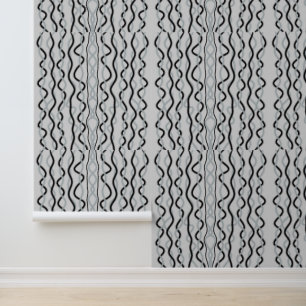 Black and gray waves wallpaper