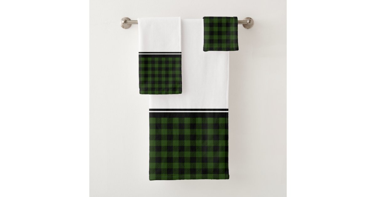 Buffalo Check, Buffalo Plaid, Hand Towels, Bath Towels, Lumberjack