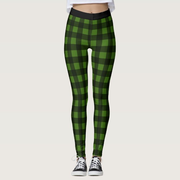 Women's buffalo hotsell check leggings