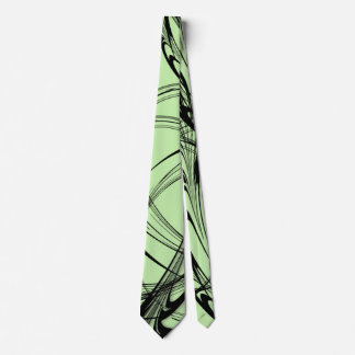 Black and Green Fern Glen Tie