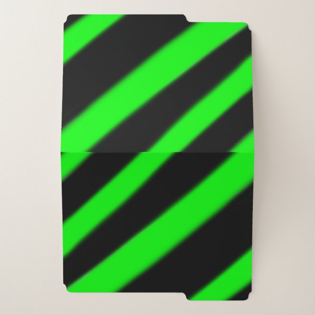 Black and green file folders (Outside Right)