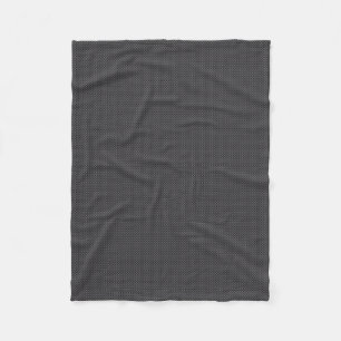 Black and Grey Carbon Fiber Polymer Fleece Blanket