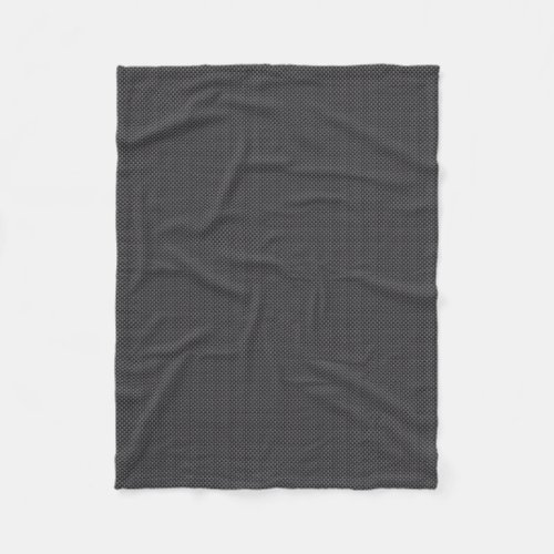 Black and Grey Carbon Fiber Polymer Fleece Blanket