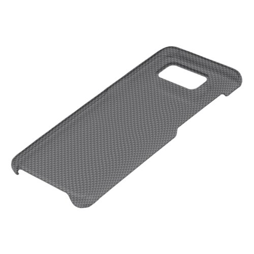 Black and Grey Carbon Fiber Polymer Uncommon Samsung Galaxy S8 Case