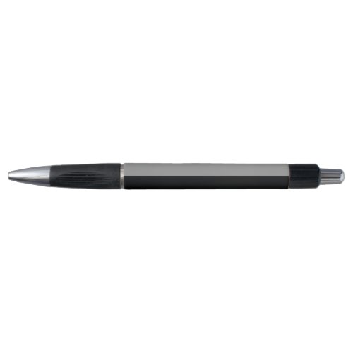 Black and Grey Simple Extra Wide Stripes Pen