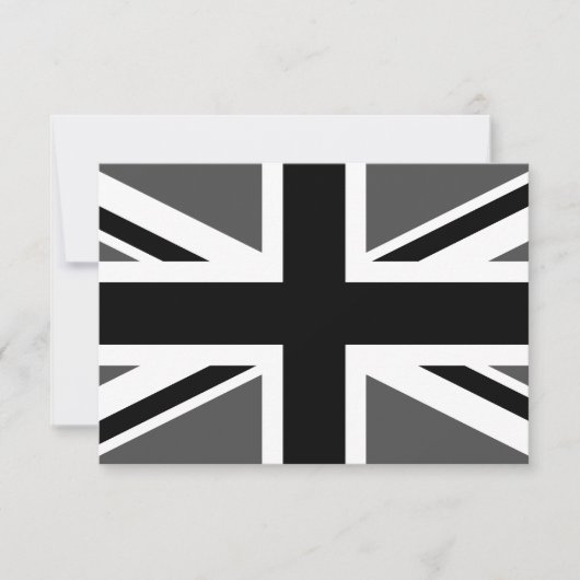 Black and Grey Union Jack (Front)