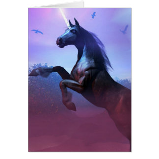 Black and Majestic Card