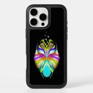 Black and Multicolor Oracle Owl iPhone 16 Pro Max Case