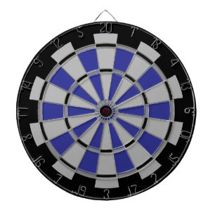 Black and Navy with Gray Stack Regulation  Dart Board