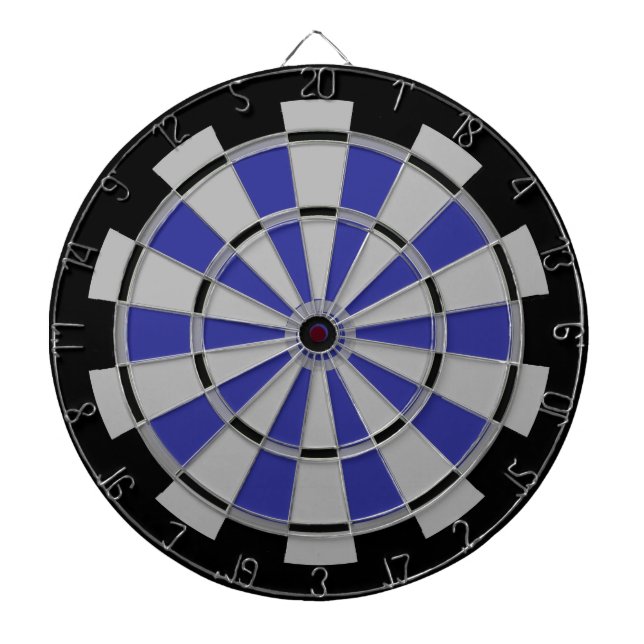 Black and Navy with Gray Stack Regulation  Dart Board (Front)