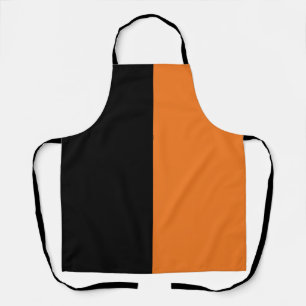 Black and Orange Apron