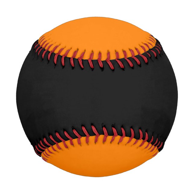 Black and Orange Baseball (Front)