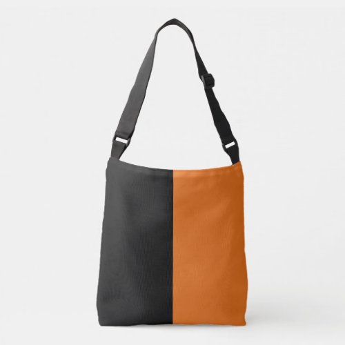 Black and Orange Crossbody Bag