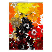 Black and orange floral (Front)