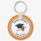 Black and Orange Graduation Cap and Tassel