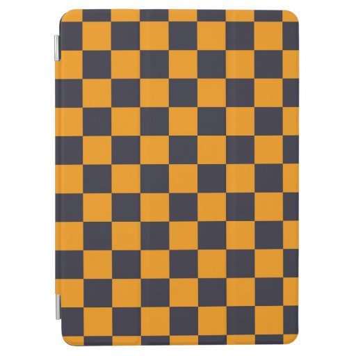 Black and Orange Squares iPad Smart Cover