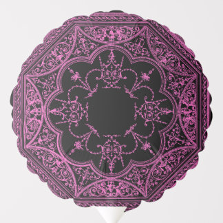 Black and Pink  Balloon